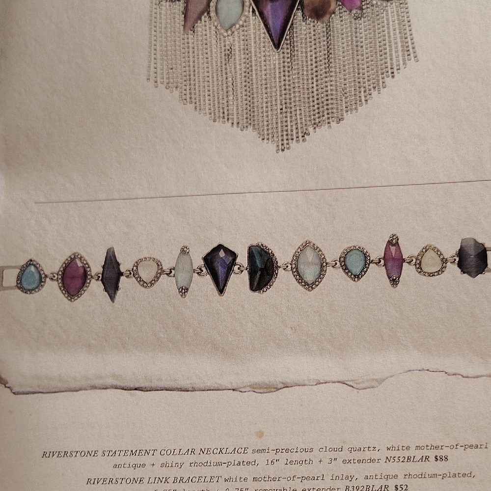 Chloe + Isabel Riverstone Link Bracelet - Picture 3 of 4